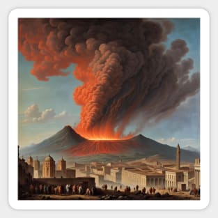 Ancient Eruption Sticker